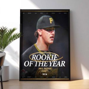 Paul Skenes From Pittsburgh Pirates Poster