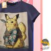 Pikachu Cute Pokemon Comfort Colors Tee 1