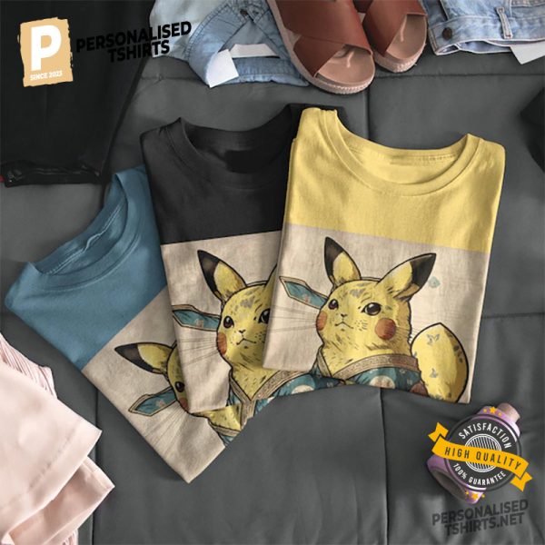 Pikachu Cute Pokemon Comfort Colors Tee