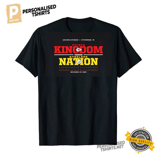 Pittsburgh Steelers vs Kansas City Chiefs shirt 1