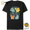 Pokemon Grass Type Pikachu Bulbasaur Shirt 1