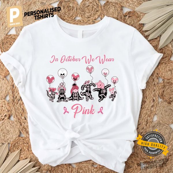 Pooh Breast Cancer Warrior Tee 1