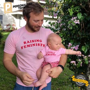 Raising Feminists, Strong Girl Baby T shirt