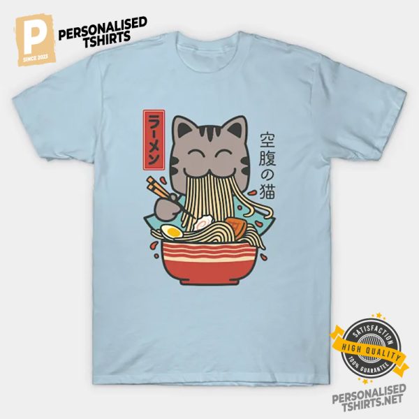 Ramen Cat Kawaii Shirt 3