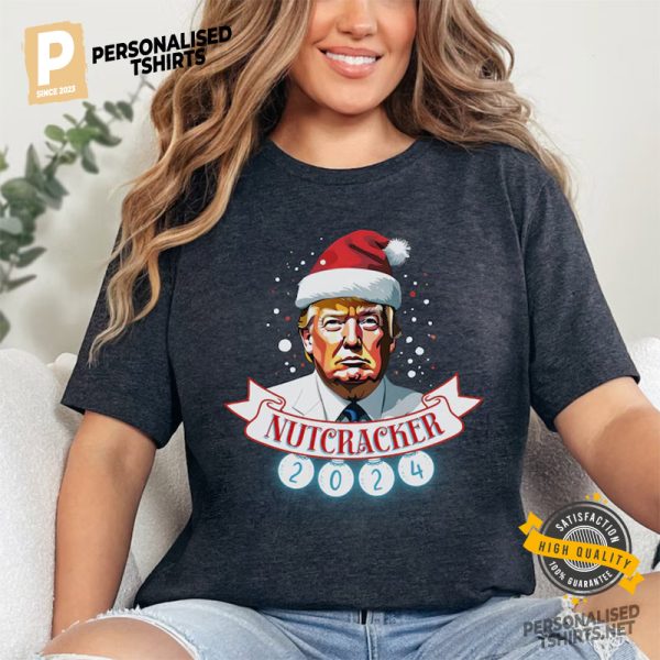 Santa Trump Nutcracker Christmas Unisex T shirts 2