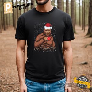 Santasquatch Funny Christmas Bigfoot T shirt