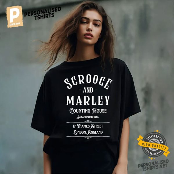 Scrooge and Marley Literature T shirt 1