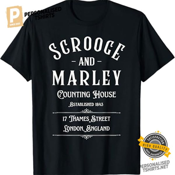 Scrooge and Marley Literature T shirt 2