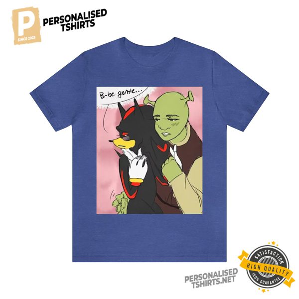 Shrek And Shadow Fanart Humor T shirt 1