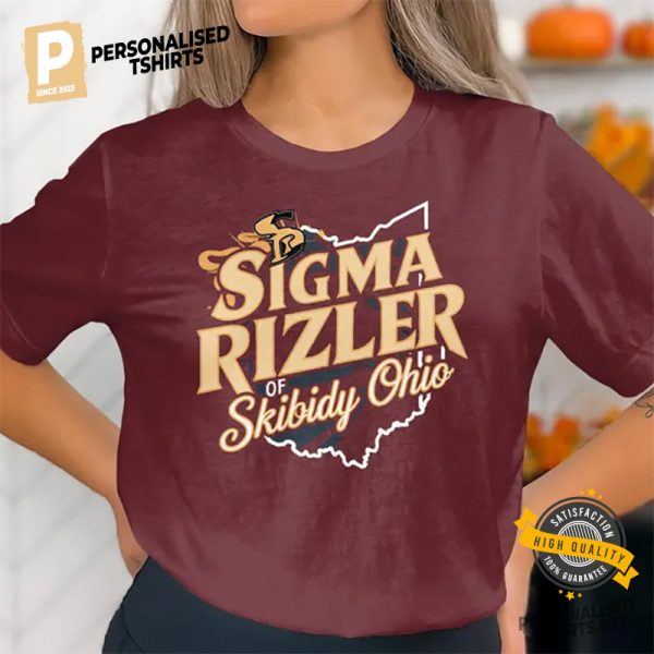 Sigma Rizler of Skibidy Ohio Skibidy Comfort Colors Shirt 1