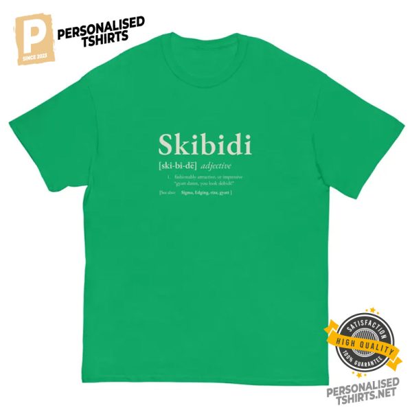 Skibidi Toilet Funny Comfort Colors Shirt