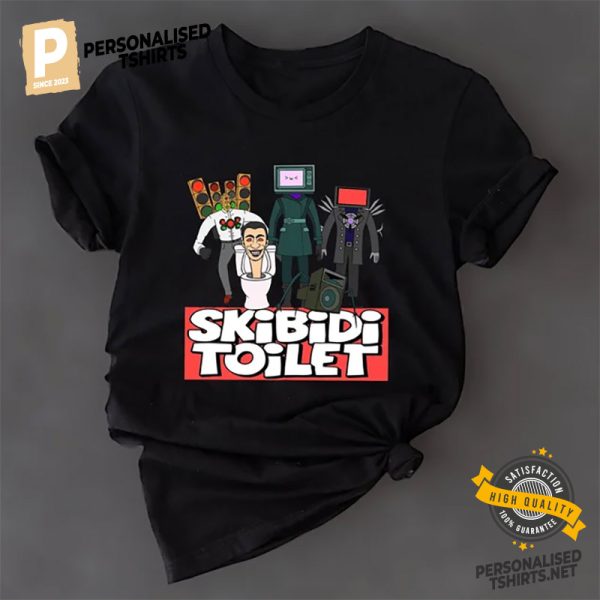 Skibidi Toilet Tvman Shirt 1