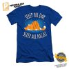 Sleep All Day Sleep All Night Adorable Lazy Cat Shirt 1