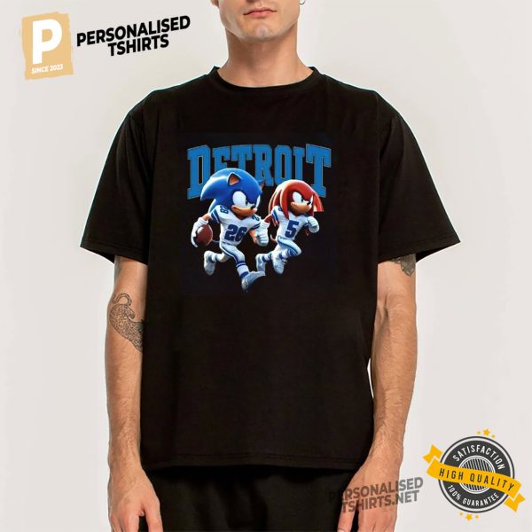 Sonic and Knuckles Detroit T shirt