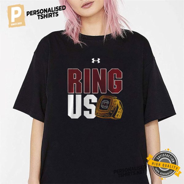 South Carolina Gamecocks Ring US Champions T shirt 1