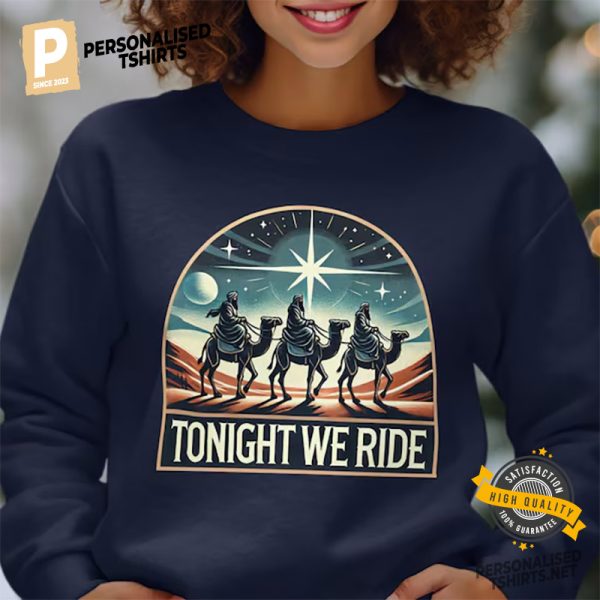 Starry Night Camel Ride Comfort Colors Tee 2