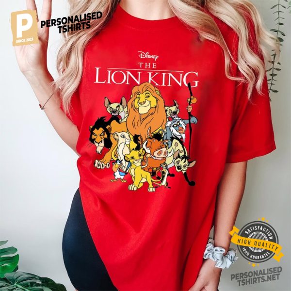 The Lion King Mufasa Simba Comfort Colors Tee