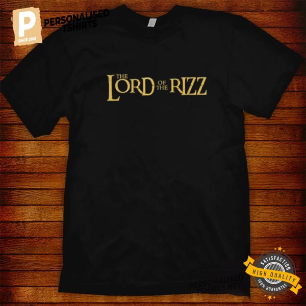 The Lord Of The Rizz Funny LOTR Theme Rizz Shirt 3