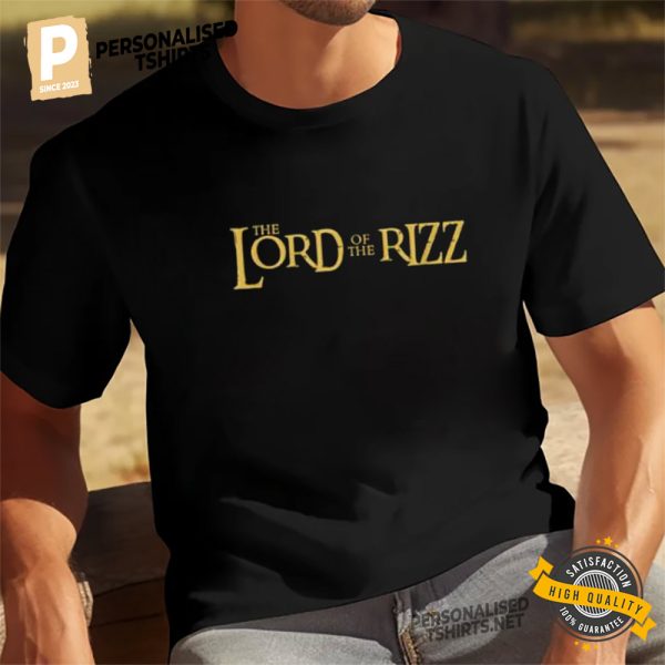 The Lord Of The Rizz Funny LOTR Theme Rizz Shirt