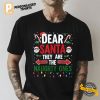 They Are The Naughty One Santa Gift List Xmas Shirt 2