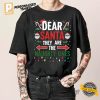 They Are The Naughty One Santa Gift List Xmas Shirt 3