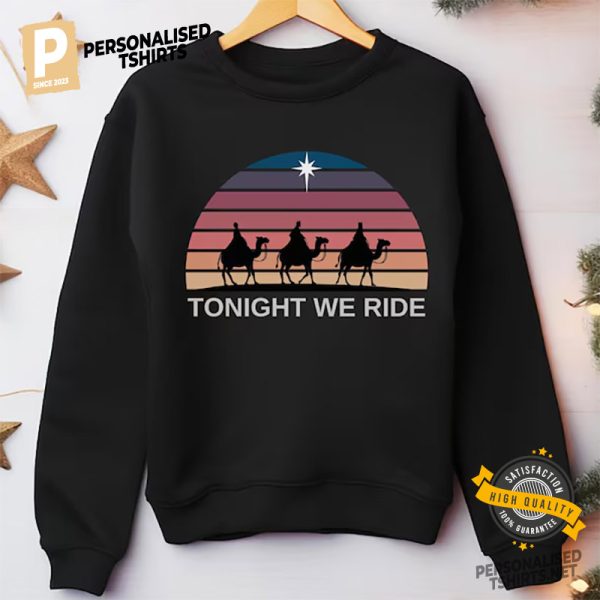 Tonight We Ride Three Wisemen Comfort Colors Tee 4