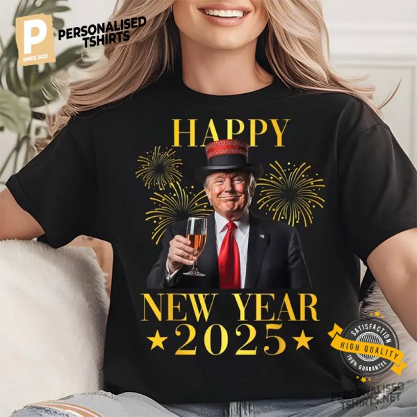 Trump Political Happy New Year Shirt 2