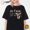 Trump We Won Inauguration 47 US President 2025 Election T shirt 2