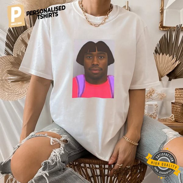 Tyler the Creator Little Girl Meme Portrait Shirt 1