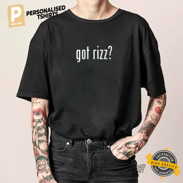 Unspoken Rizz Mens Question T Shirt