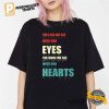 We See With Heart Braille T Shirt 1