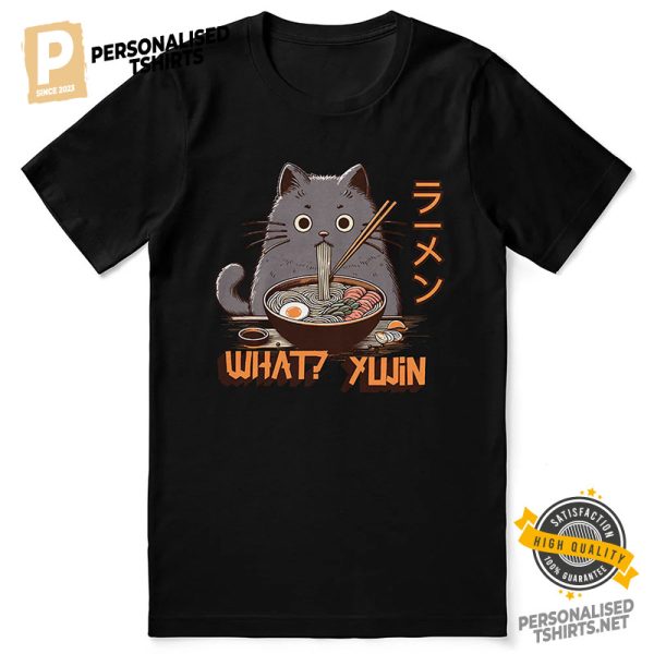 What Yujin Ramen Cat Japanese Anime Shirt 1