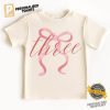 pink bow birthday matching family shirt 3