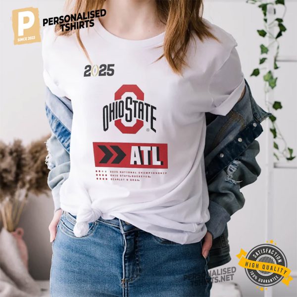 2025 Champs Ohio State Buckeyes ATL T shirt 1