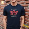 America President Trump 45 47 Inauguration Day T shirt 2