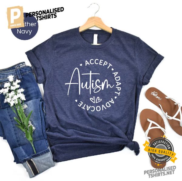 Autism Acceptance Special Education Comfort Colors T shirt 3