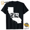 California Area Code Number T shirt