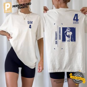 Dak Prescott Quarterback 2 Side Shirt