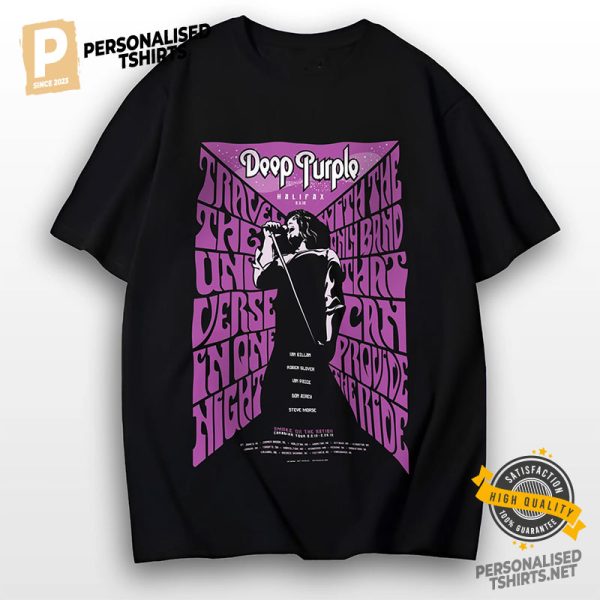 Deep Purple Halifax Live T shirt 1