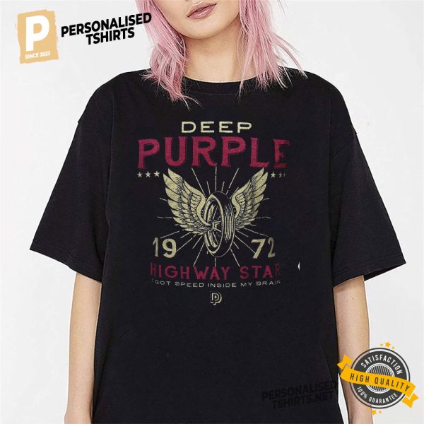 Deep Purple Highway Star T Shirt 1