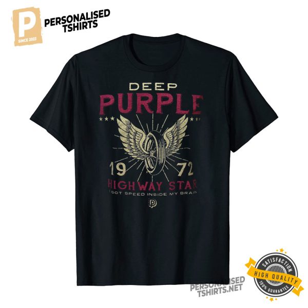 Deep Purple Highway Star T Shirt