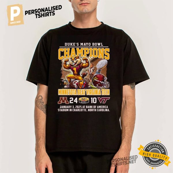 Duke’s Mayo Bowl Champions T Shirt 1