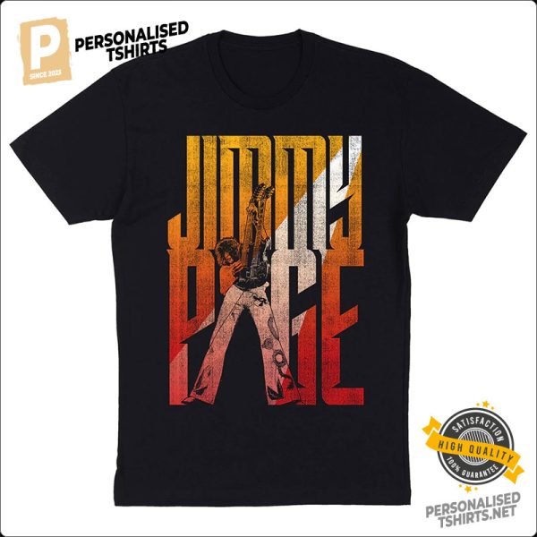 Fire Double Neck jimmy page T Shirt 1