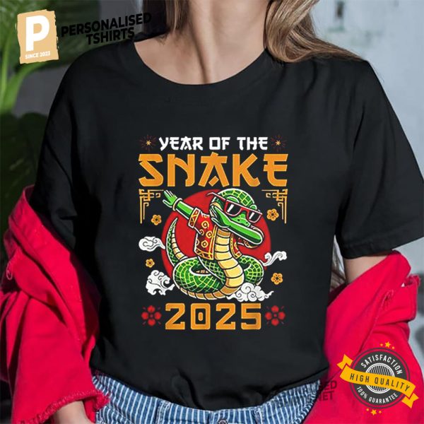 Funny Year Of The Snake 2025 Lunar New Year Shirt 1