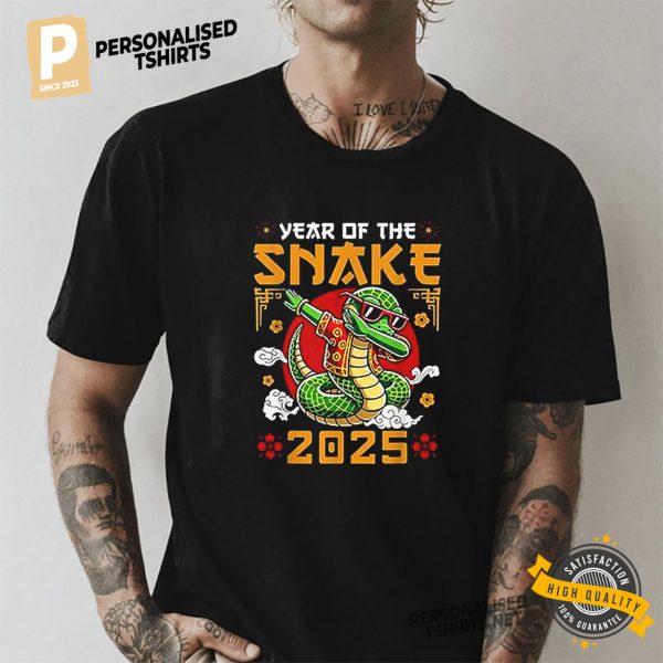 Funny Year Of The Snake 2025 Lunar New Year Shirt 2