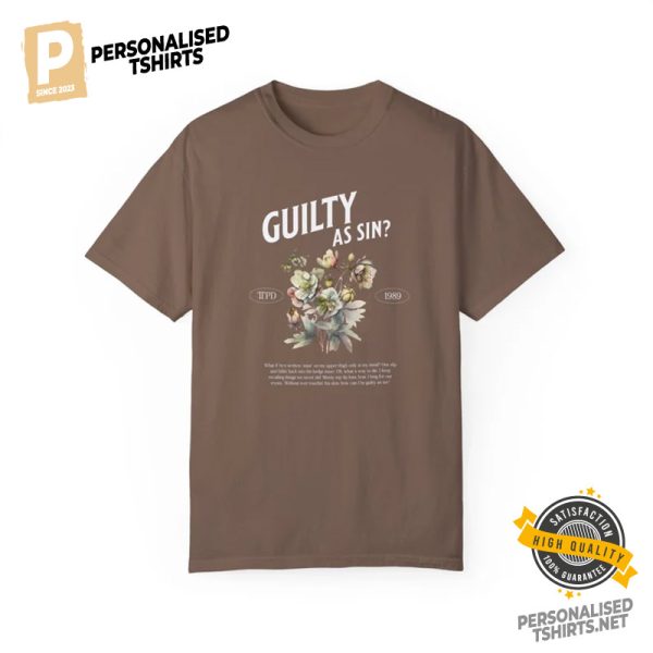 Guilty As Sin TTPD 1989 Comfort Colors Tee