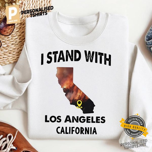 I Stand With Los Angeles California Shirt 1