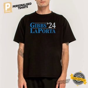 Jahmyr Gibbs Sam Laporta 2024 Football Shirt