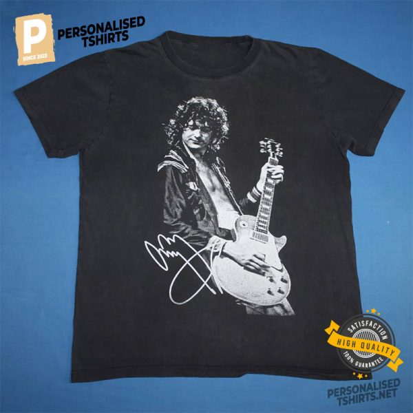 Jimmy Page Blues Folk Rock Tee 1