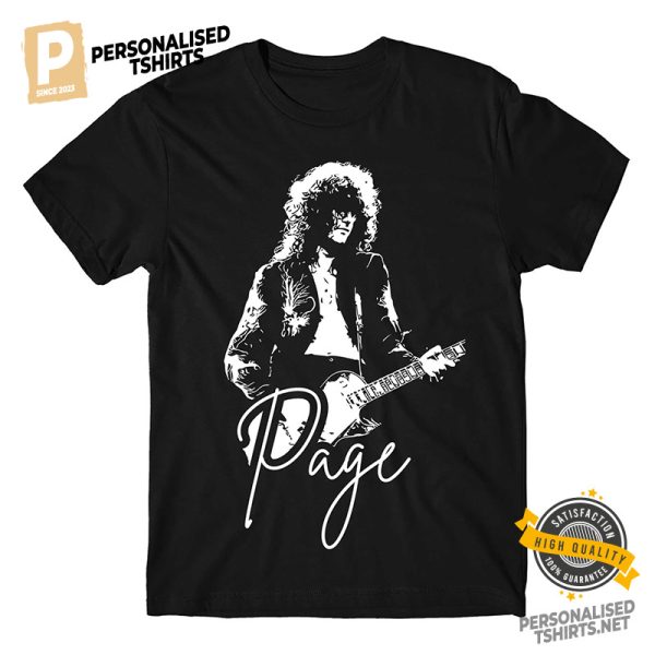 Led Zeppelin jimmy page T shirt 1